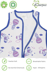 Into the Sky' 2- Layer cotton Baby Sleeping Bag : Parachute, (Size : 70X52cm)